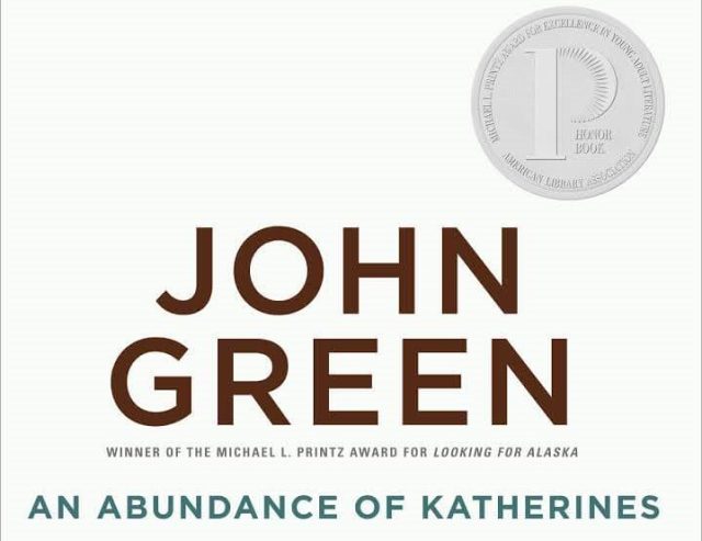 An Abundance of Katherines - MNT Blogs cover