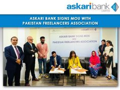 Askari Bank Limited has signed a MOU with Pakistan Freelancers Association (PAFLA)