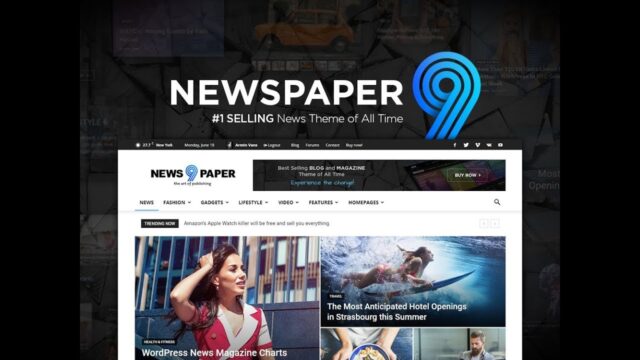 Newspaper 12.4  News Magazine WordPress Theme Free Download