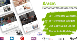 Avas 6.3.28 – Elementor WordPress Theme Free Download
