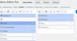 Admin Menu Editor Pro 2.21 Plugin Free Download