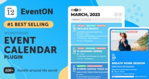 EventOn 4.4.1 Addons – WordPress Virtual Event Calendar Plugin Free Download