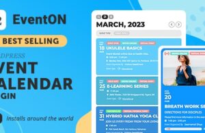 EventOn 4.4.1 Addons – WordPress Virtual Event Calendar Plugin Free Download