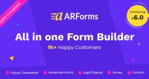 ARForms 6.0.0 – WordPress Form Builder Plugin Free Download