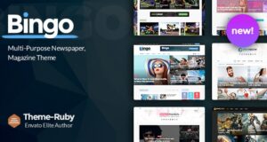Bingo 3.4 – Multi-Purpose Newspaper & Magazine Theme Free Download