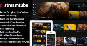 StreamTube 2.7.17 – Video Streaming WordPress Theme Free Download