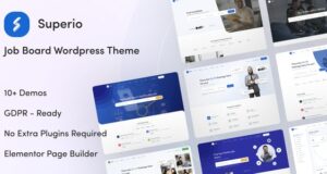 Superio 1.3.1 – Job Board WordPress Theme Free Download