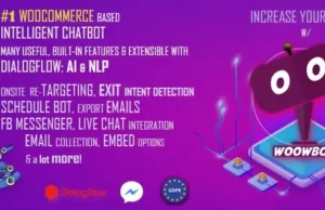 ChatBot for WooCommerce 13.6.8 – Retargeting, Exit Intent, Abandoned Cart, Facebook Live Chat – WoowBot Free Download