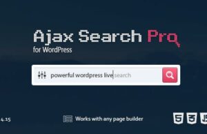 Ajax Search Pro 4.26.2 – Live WordPress Search & Filter Plugin Free Download