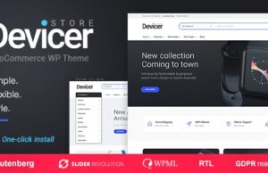 Devicer 1.1.5 – Electronics, Mobile & Tech Store WordPress Theme Free Download
