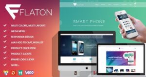 Flaton 1.6.7 – WooCommerce Responsive Digital Theme Free Download