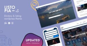 Listopia 3.6.0 – Directory, Community WordPress Theme Free Download