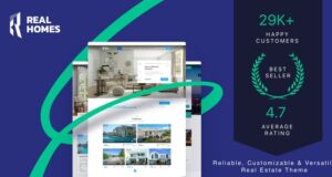 RealHomes 4.2.0 – Estate Sale and Rental WordPress Theme Free Download