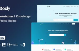 Docly 2.1.0 – Documentation And Knowledge Base WordPress Theme with bbPress Helpdesk Forum Free Download