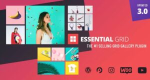 Essential Grid 3.1.1 – Gallery WordPress Plugin Free Download