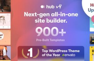 Hub 4.2.1 – Responsive Multi-Purpose WordPress Theme Free Download