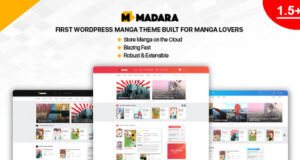 Madara 1.7.4– WordPress Theme for Manga Free Download