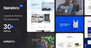 Norebro 1.6.3 – Creative Portfolio Theme for Multipurpose Usage Free Download