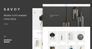 Savoy 2.8.8 – Minimalist AJAX WooCommerce Theme Free Download