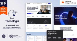 Tecnologia 1.0 – IT Services & App Development Free Download