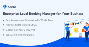 Amelia 7.2 – Enterprise-Level Appointment Booking WordPress Plugin Free Download