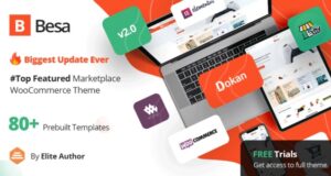 Besa 2.2.19 – Elementor Marketplace WooCommerce Theme Free Download