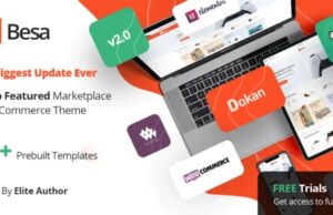 Besa 2.2.19 – Elementor Marketplace WooCommerce Theme Free Download