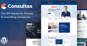 Consultax 1.0.9.1 – Financial & Consulting WordPress Theme Free Download