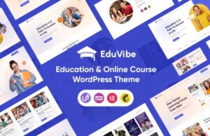 EduVibe 1.0.1 – Education & Online Course WordPress Theme Free Download