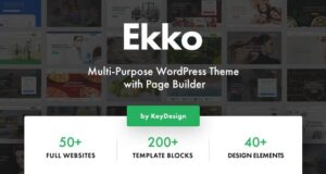 Ekko 4.0 – Multi-Purpose WordPress Theme with Page Builder Free Download