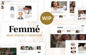 Femme 1.3.6 – An Online Magazine & Fashion Blog WordPress Theme + RTL Free Download