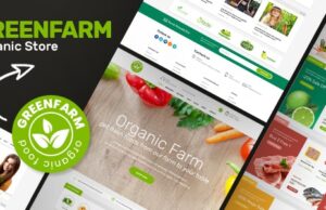 Greenfarm 1.1.5 – Organic Theme for WooCommerce WordPress Free Download