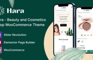 Hara 1.1.12 – Beauty and Cosmetics Shop WooCommerce Theme Free Download
