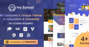 IvyPrep 1.5.5– Education & School WordPress Theme Free Download