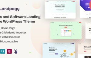 Landpagy 1.8.1 – Multipurpose Landing page WordPress Theme Free Download