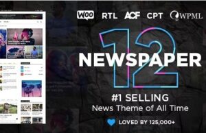 Newspaper 12.6.3 – News Magazine WordPress Theme Free Download