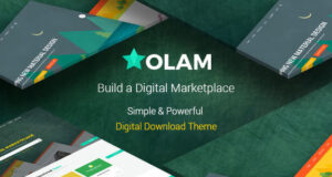 Olam 5.0.0 – Easy Digital Downloads Marketplace WordPress Theme Free Download
