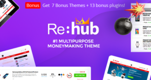 Rehub 19.5.4 – Price Comparison, Multi Vendor Marketplace WordPress Theme Free Download