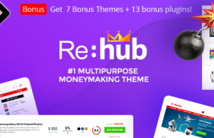 Rehub 19.5.4 – Price Comparison, Multi Vendor Marketplace WordPress Theme Free Download