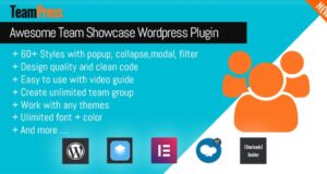 TeamPress 1.5.1 – Team Showcase Plugin Free Download