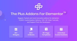 The Plus 5.3.2 – Addon for Elementor Page Builder WordPress Plugin Free Download