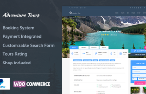 Adventure Tours 5.1.0 – WordPress Tour/Travel Theme Free Download