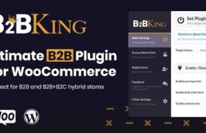B2BKing 4.9.10 – The Ultimate WooCommerce B2B & Wholesale Plugin Free Download