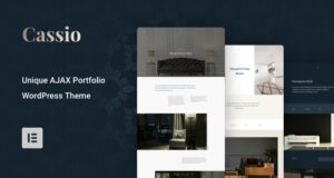 Cassio 3.2.3 – AJAX Portfolio WordPress Theme Free Download