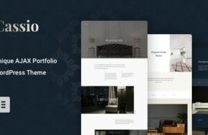 Cassio 3.2.3 – AJAX Portfolio WordPress Theme Free Download