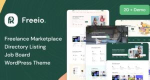 Freeio 1.2.6 – Freelance Marketplace WordPress Theme Free Download