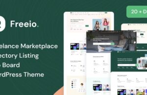 Freeio 1.2.6 – Freelance Marketplace WordPress Theme Free Download