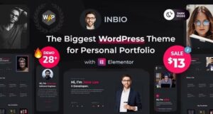 InBio 2.5.1 – Personal Portfolio / Resume Theme Free Download