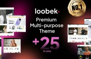 Loobek 1.0.8 – Elementor Multipurpose WooCommerce Theme Free Download