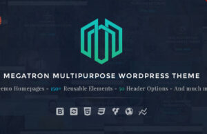 Megatron 4.1.0 – Responsive MultiPurpose WordPress Theme Free Download